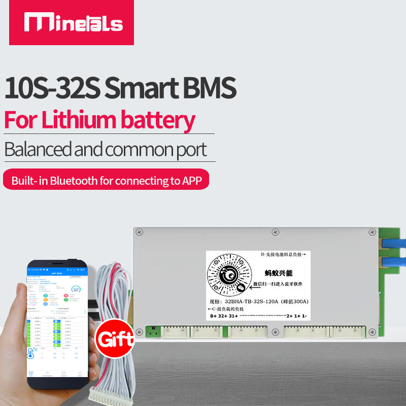 10S-32S Kiến Thông Minh BMS 10 - đánh giá và giá Smart Bms 24S 200A Bluetooth Lifepo4