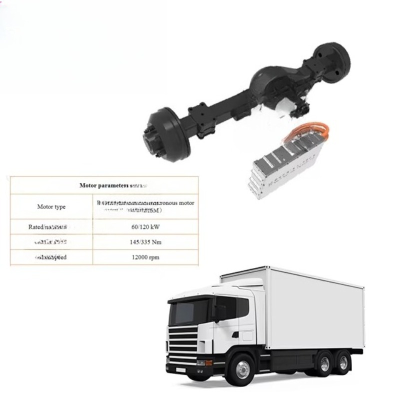 123kw Electric Drive Axle 540V - đánh giá và giá Ev Electric Motor Conversion Kit Car