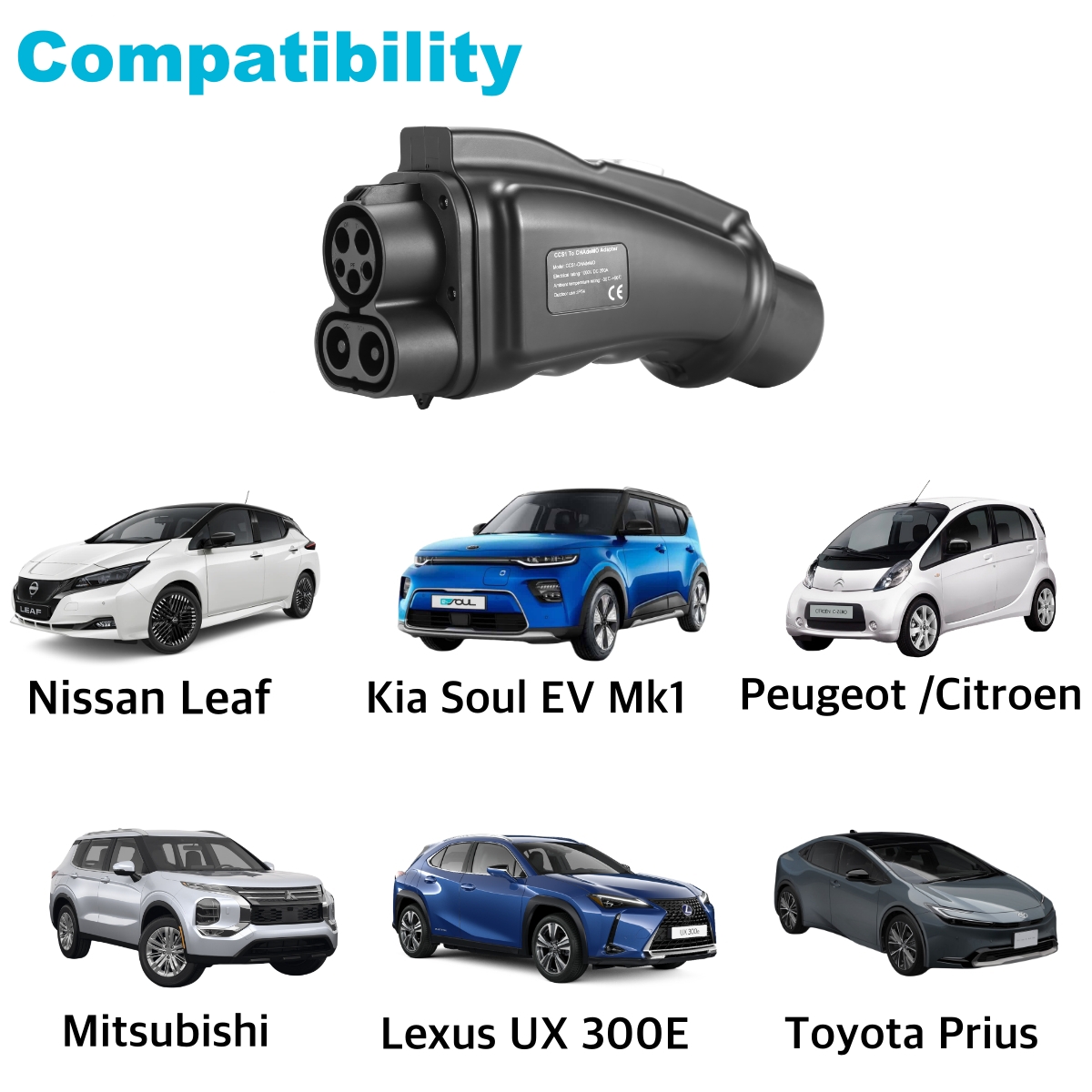 EVcharger4U CCS1 to CHAdeMO EV - đánh giá và giá Chademo To Ccs Combo 1 Adapter
